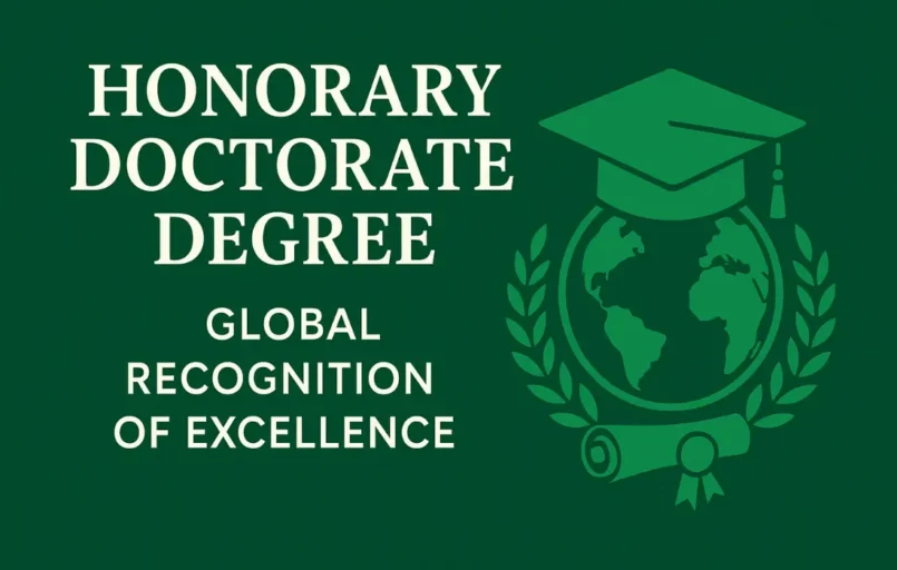 Honorary Doctorate Degree