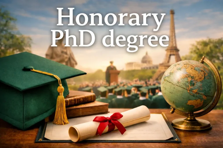 Honorary Phd Degree