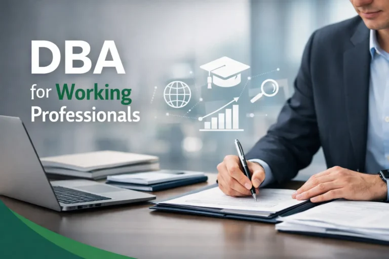 DBA for Working Professionals