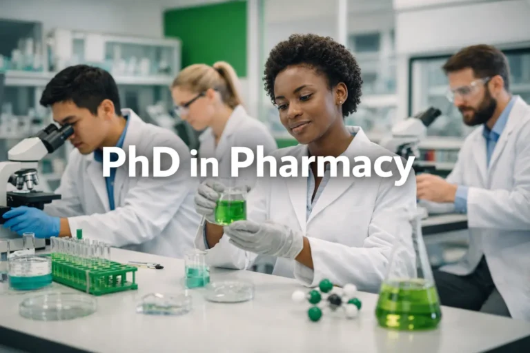 Phd In Pharmacy