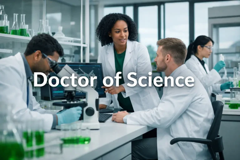 doctor of science D.Sc Degree