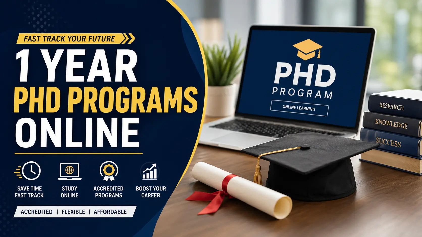 1 Year PhD Programs Online - Top Accredited Picks 2026
