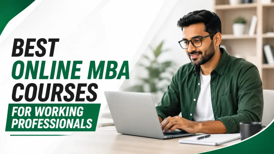 best online MBA courses for working professionals