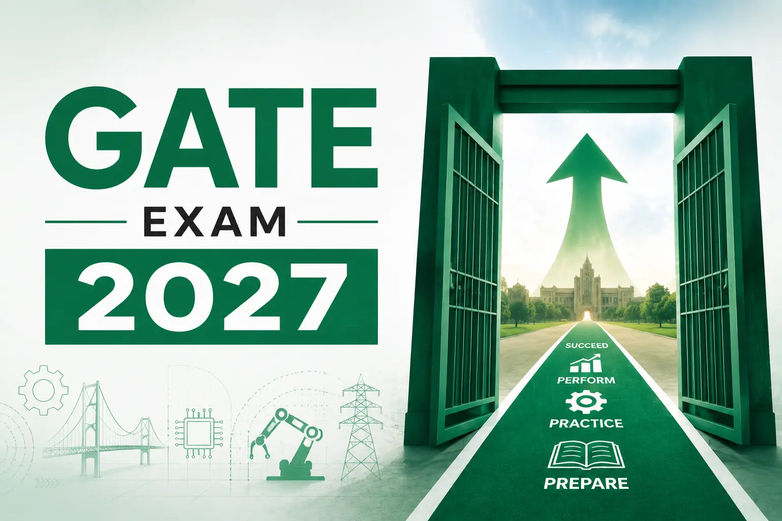 GATE Exam 2027: Eligibility, Syllabus, Exam Pattern & Preparation