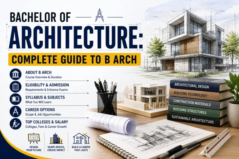 Bachelor of Architecture B Arch