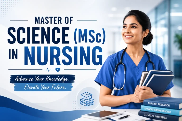 MSc Nursing Master of Science in Nursing
