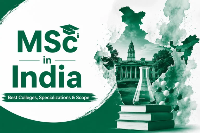 MSc in India