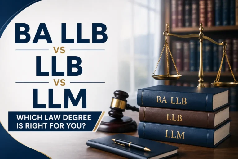 BA LLB vs LLB vs LLM