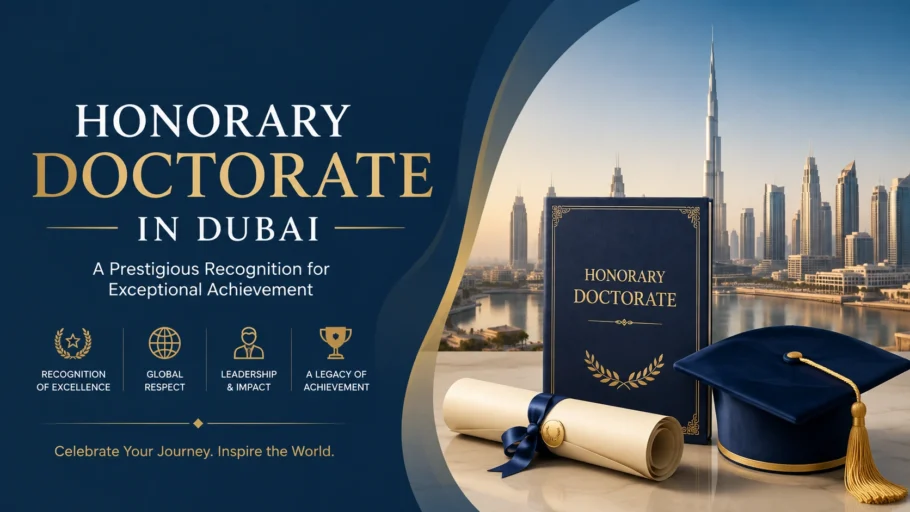 Honorary Doctorate in Dubai