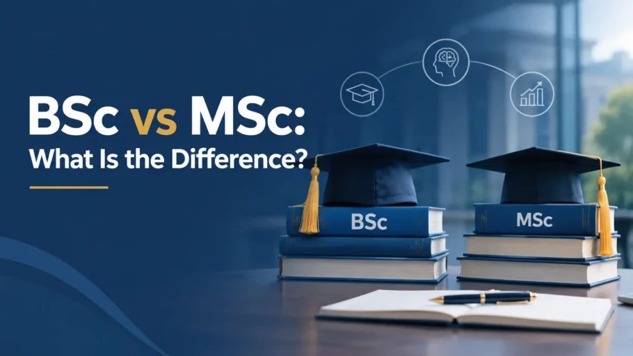 BSc vs MSc