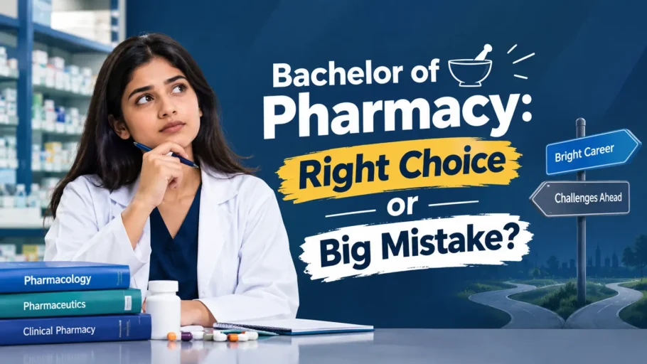 Bachelor of Pharmacy right choice or big mistake