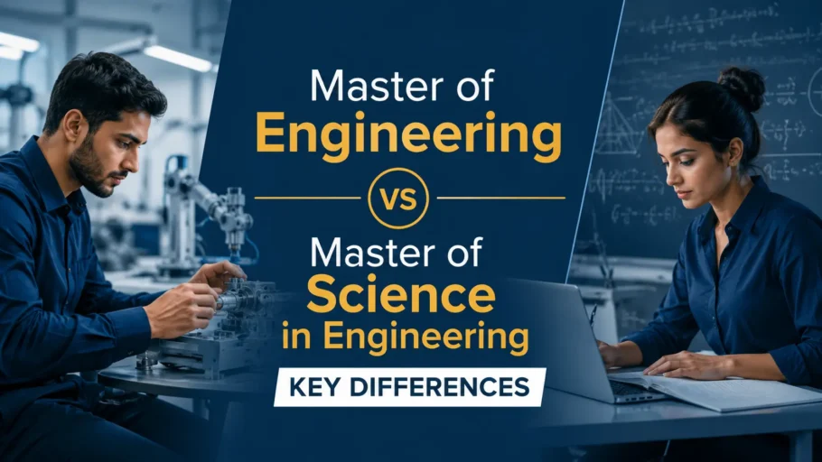 Master of Engineering vs Master of Science in Engineering