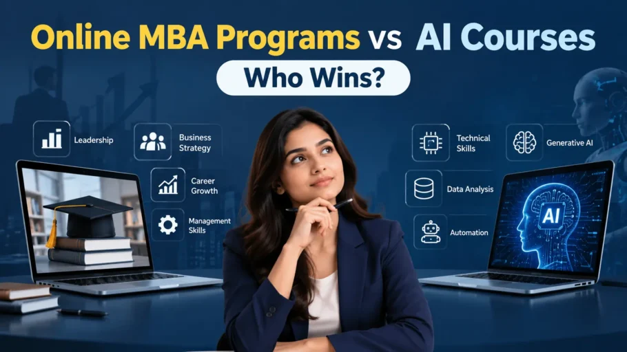Online MBA Programs vs AI Courses